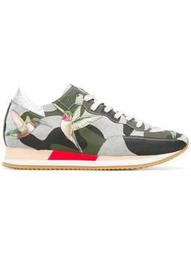 camouflage print sneakers 