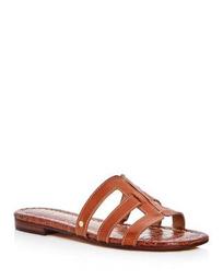 Berit Leather Slide Sandals