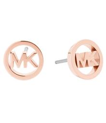 Michael Kors Openwork Logo Stud Earrings