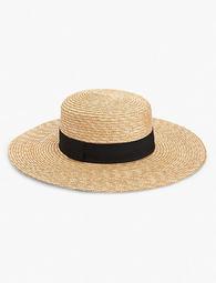 Structured Boater Hat