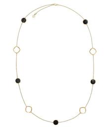 Michael Kors Cool & Classic Agate & Mother-of-Pearl Reversible Station Necklace