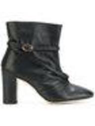 buckle-strap anke boots