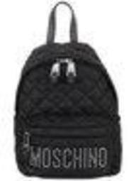 quilted logo backpack