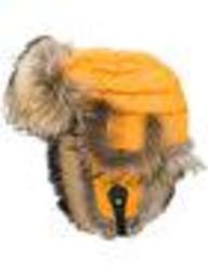 padded fur trim hat