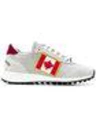 flag patch sneakers