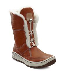 ECCO Women's Trace Tie Fur Cold Weather Boots