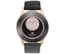 Octea Classica asymmetric Black Rose Gold Tone Watch