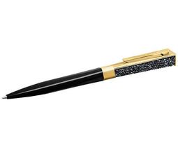 Stellar Ballpoint Pen, Black, Pale Gold Plated