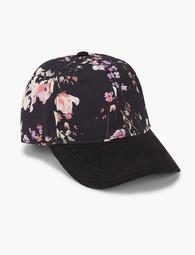 Floral Print Baseball Hat