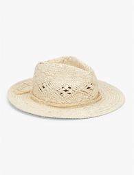 Bead Trim Panama Hat