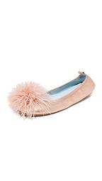 HITCHED Marry Me Marabou Flats
