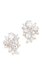 Pear & Marquise Cluster Stud