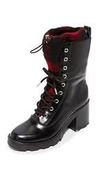 Gladys Lace Up Booties