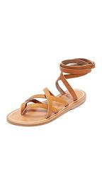 Zenobie Wrap Sandals