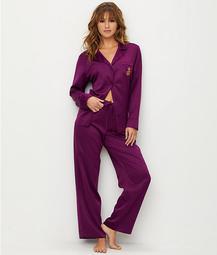 Holiday Satin Pajama Set