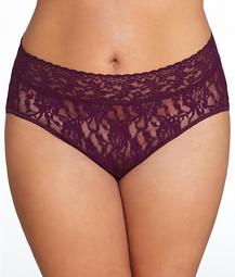 Plus Size Signature Lace French Brief