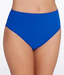 Ultra Blue High-Waist Bikini Bottom
