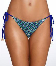 Blue Kiss Brazilian Side Tie Bikini Bottom