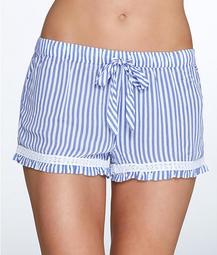 Summer Stripes Woven Sleep Shorts