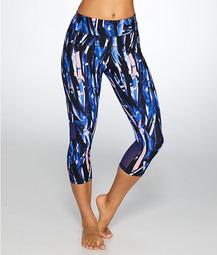 Explosion Cropped Compression Leggings
