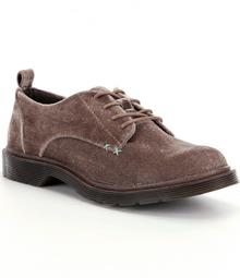 Coolway Velvet Claire Lace-Up Oxfords