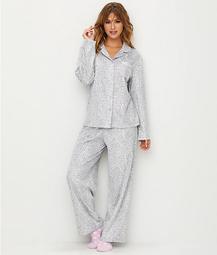 Fleece Girlfriend Pajama Set