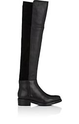 Leather Over-The-Knee Boots