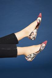 Anthropologie Pointed D'Orsay Flats