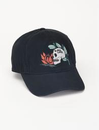 Lot, Stock And Barrel Floral Skull Embroidered Baseball Hat