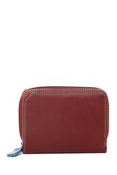 Leather Small Zip Pouch Wallet