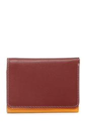 Medium Leather Trifold Wallet