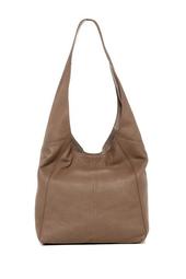 Patti Leather Hobo Shoulder Bag