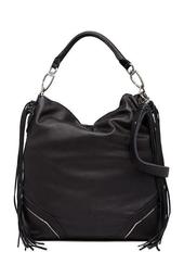 Tokio Fringe Leather Hobo Shoulder Bag