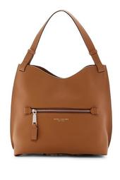 Small Waverly Leather Hobo Bag