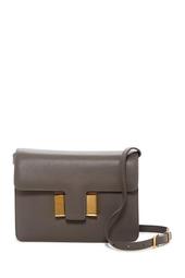 Medium Sienna Leather Shoulder Bag