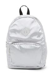 Satin Backpack with Glitter Decal
