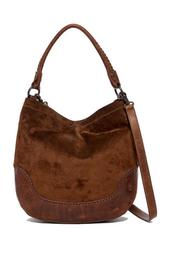 Melissa Suede and Leather Hobo