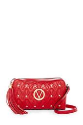 Mila Studded & Quilted Leather Crossbody Bag