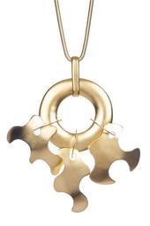 Gabriel Collection Puzzle Piece Charm Pendant Necklace