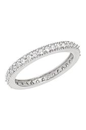 Sterling Silver Sparkling CZ Band Ring