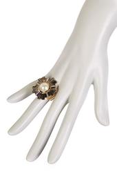Synthetic Pearl Ring - Size 7