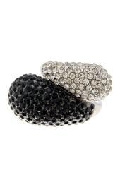 Pave Bypass Ring - Size 6