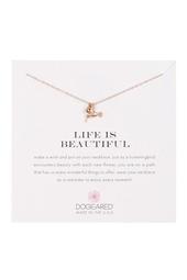 Life Is Beautiful Hummingbird Pendant Necklace