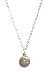 Sterling Silver Pearls of Love 9mm Freshwater Pearl Pendant Necklace