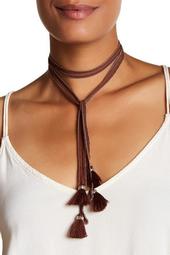 Chiffon Tie Necklace