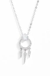 Gwen Crystal Pendant Necklace