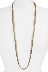 Two-Tone Multistrand Necklace