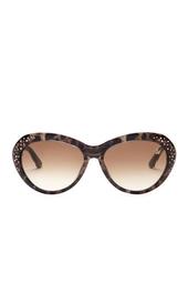 Women's Leopard Cat Eye Sunglasses
