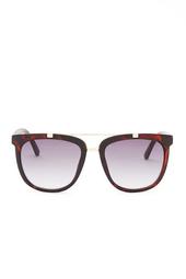 Women's Matte Square Sunglasses