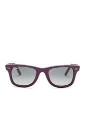Unisex Wayfarer Acetate Frame Sunglasses